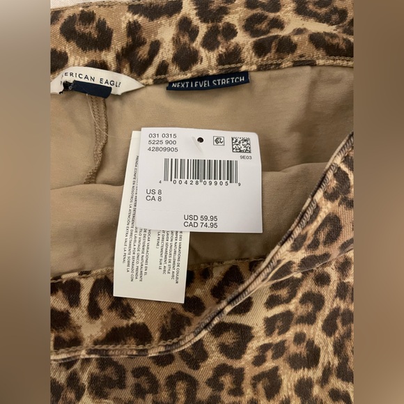 American Eagle Outfitters Leopard Print skort/skirt - Picture 5 of 5